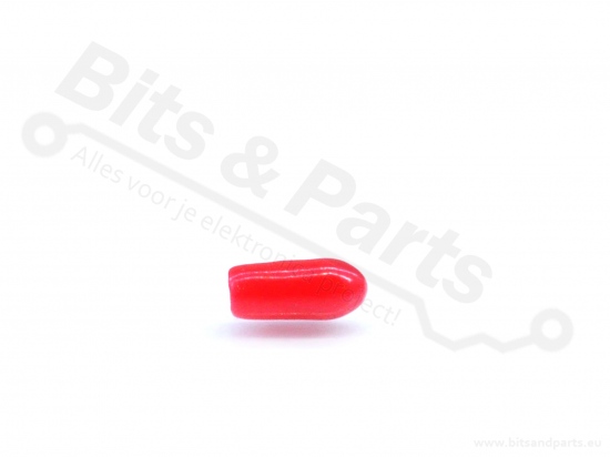 Kapje/Cap voor mini tuimelschakelaars Rood